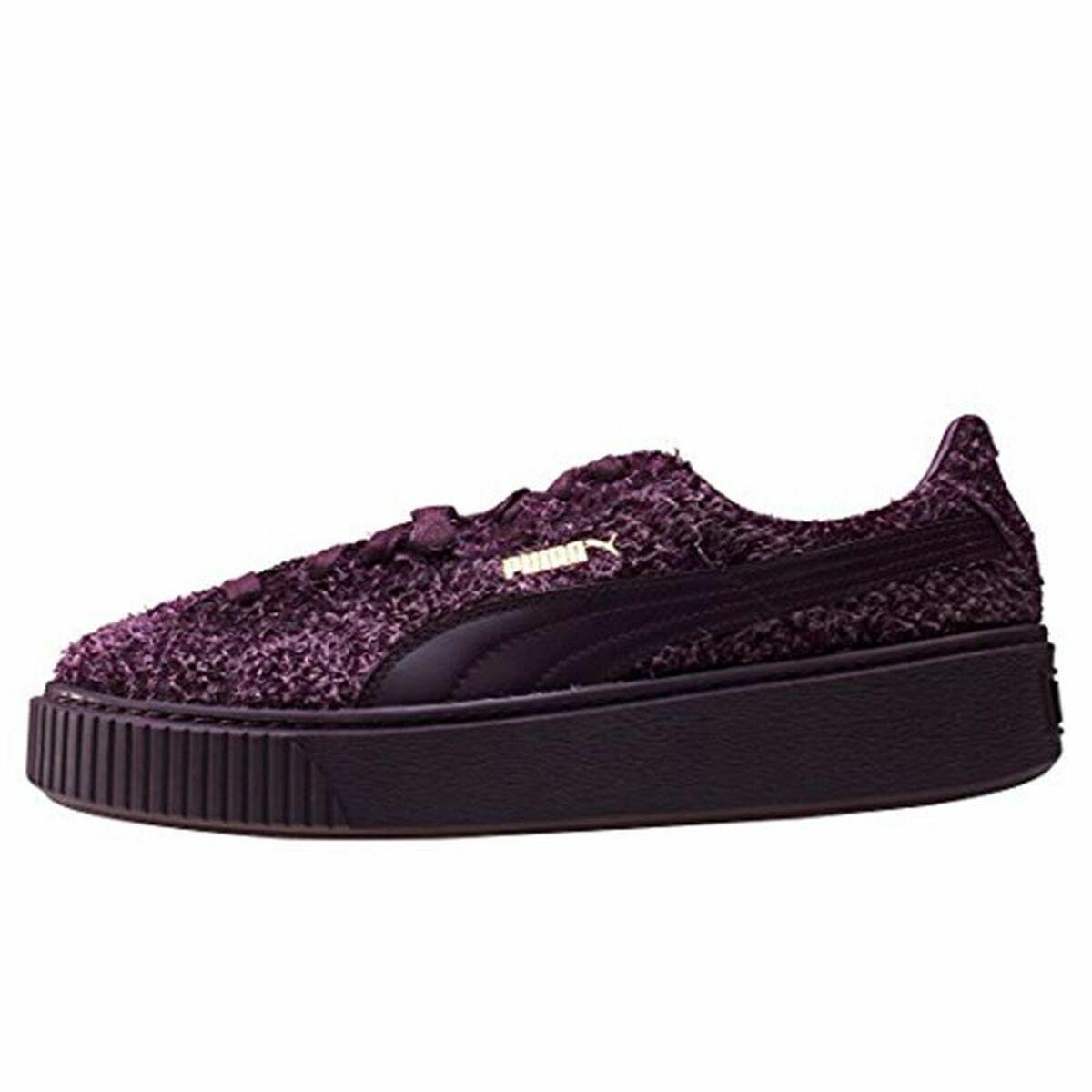 Sports Trainers for Women Puma Suede Platform Eletal  Purple-0