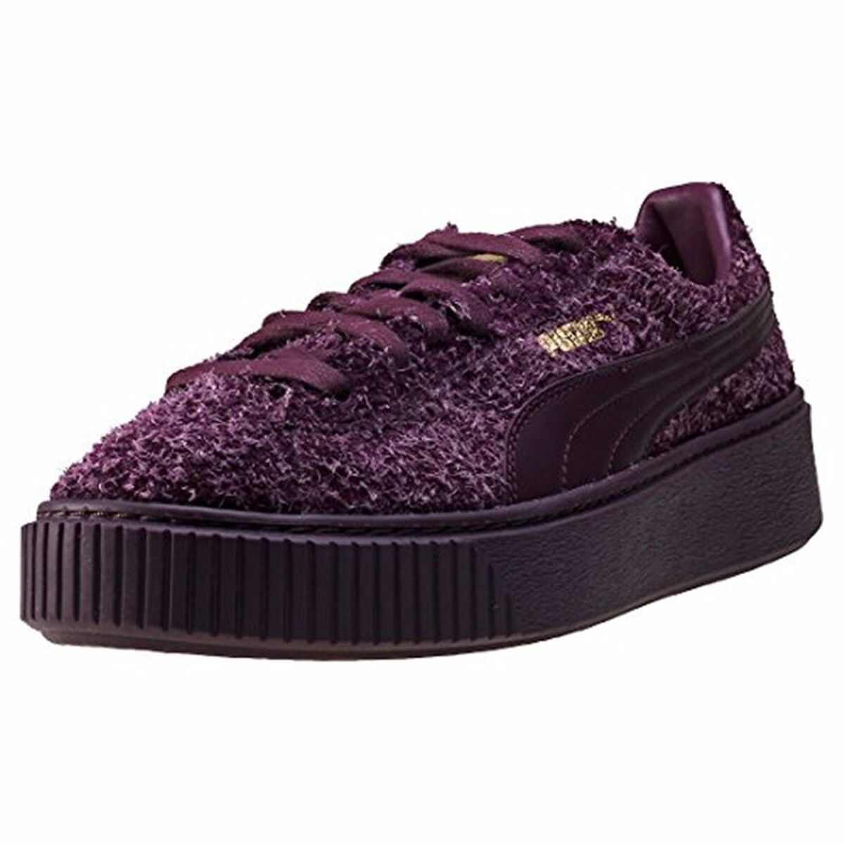 Sports Trainers for Women Puma Suede Platform Eletal  Purple-10