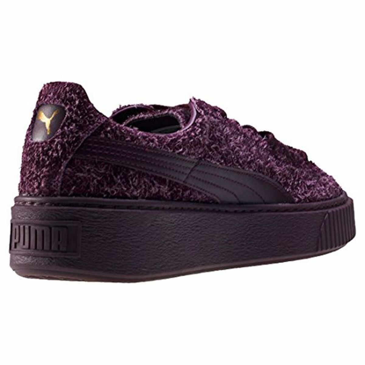 Sports Trainers for Women Puma Suede Platform Eletal  Purple-9