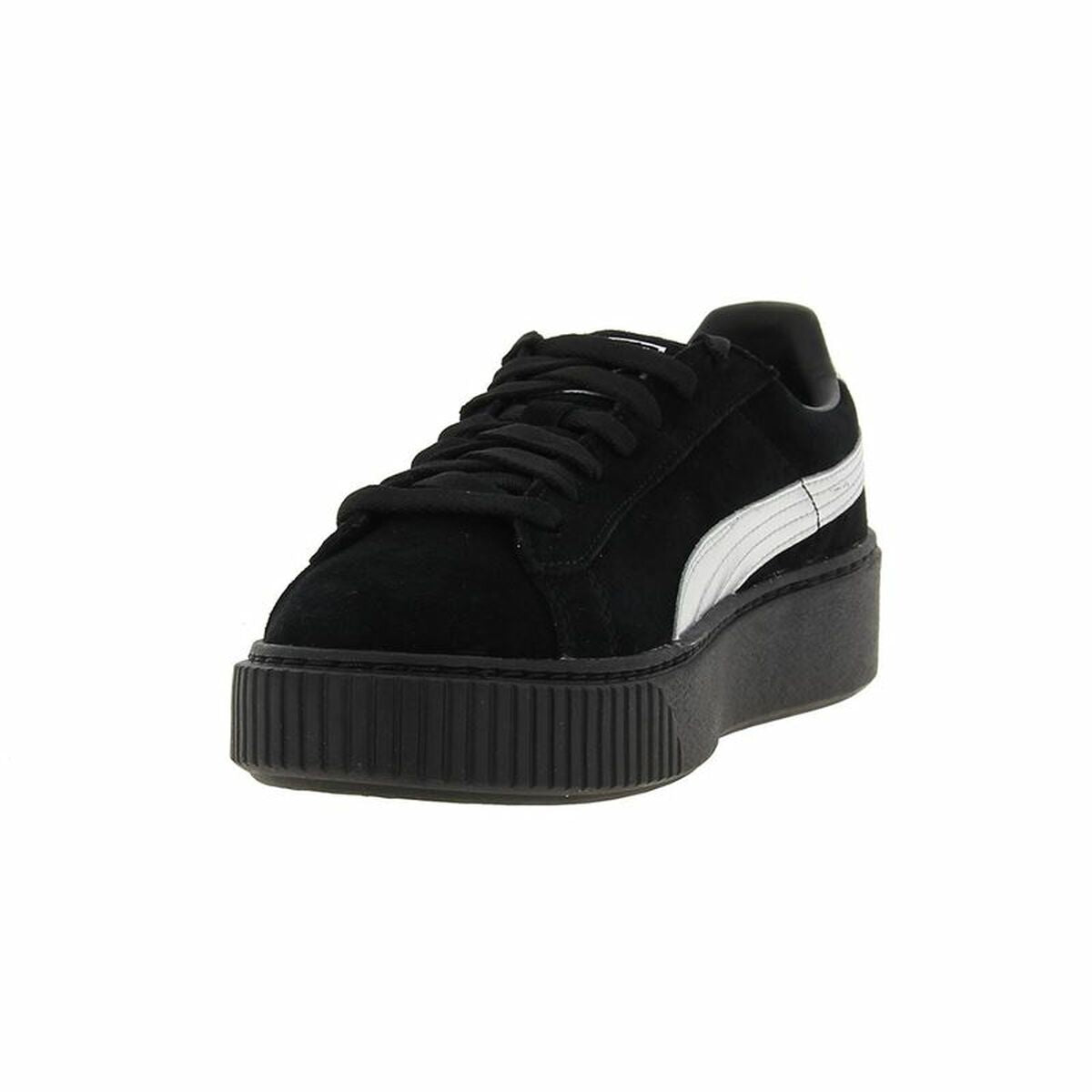 Sports Trainers for Women Puma Suede Platform Explos  Black-7