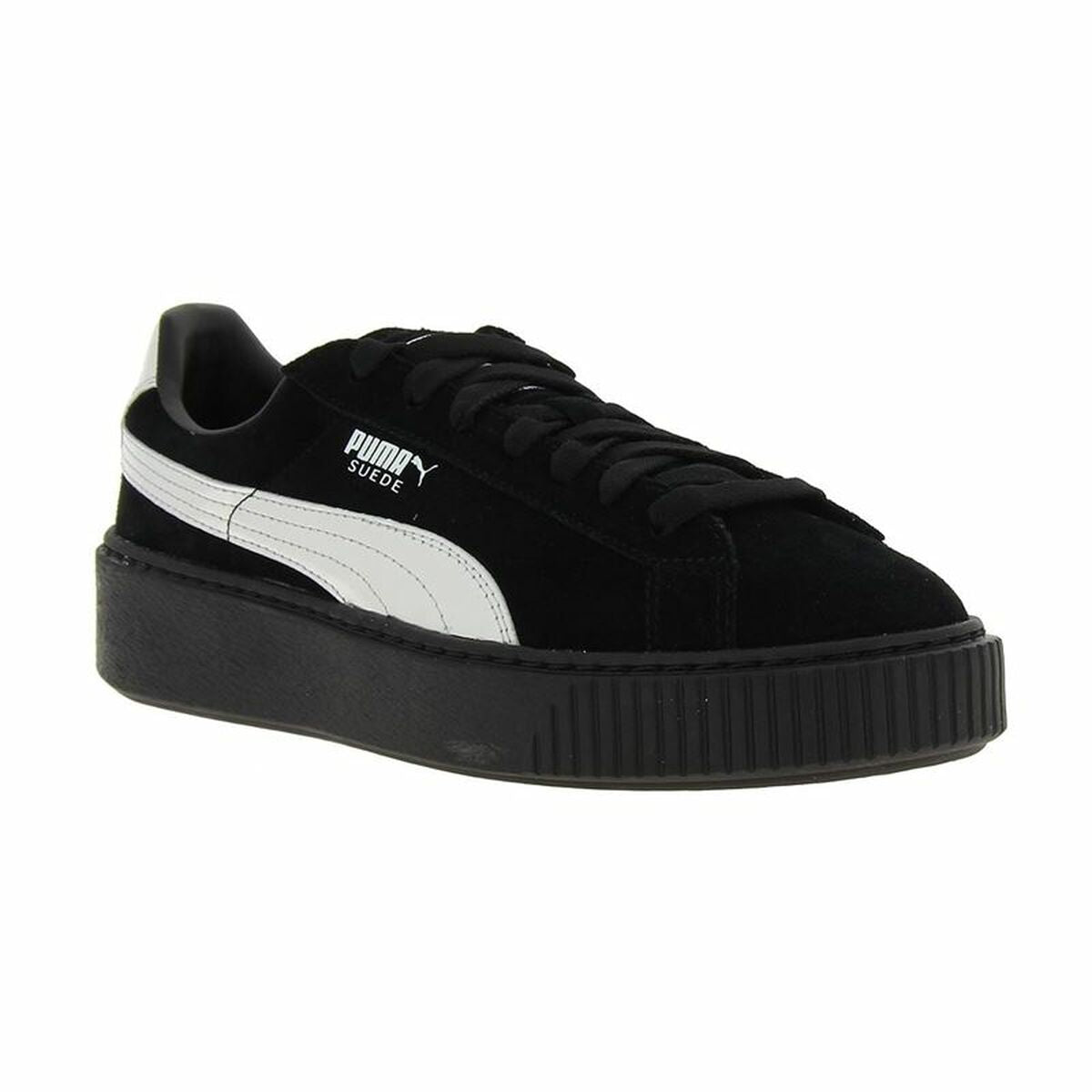 Sports Trainers for Women Puma Suede Platform Explos  Black-3