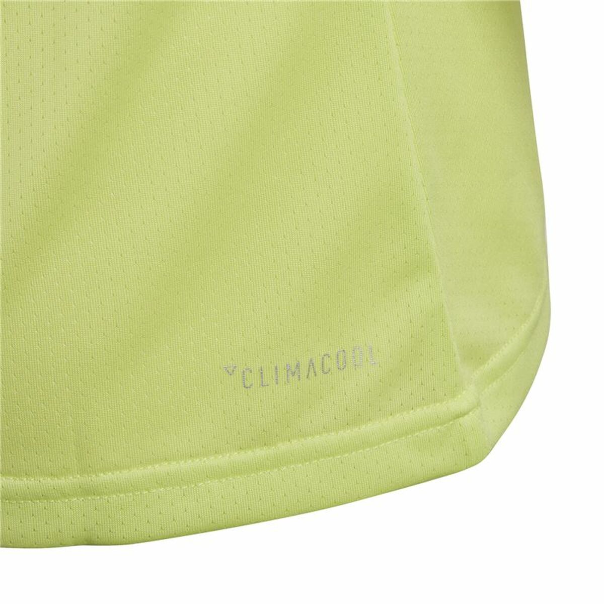 Child's Short Sleeve T-Shirt Adidas Training Cool tee Lime green-4