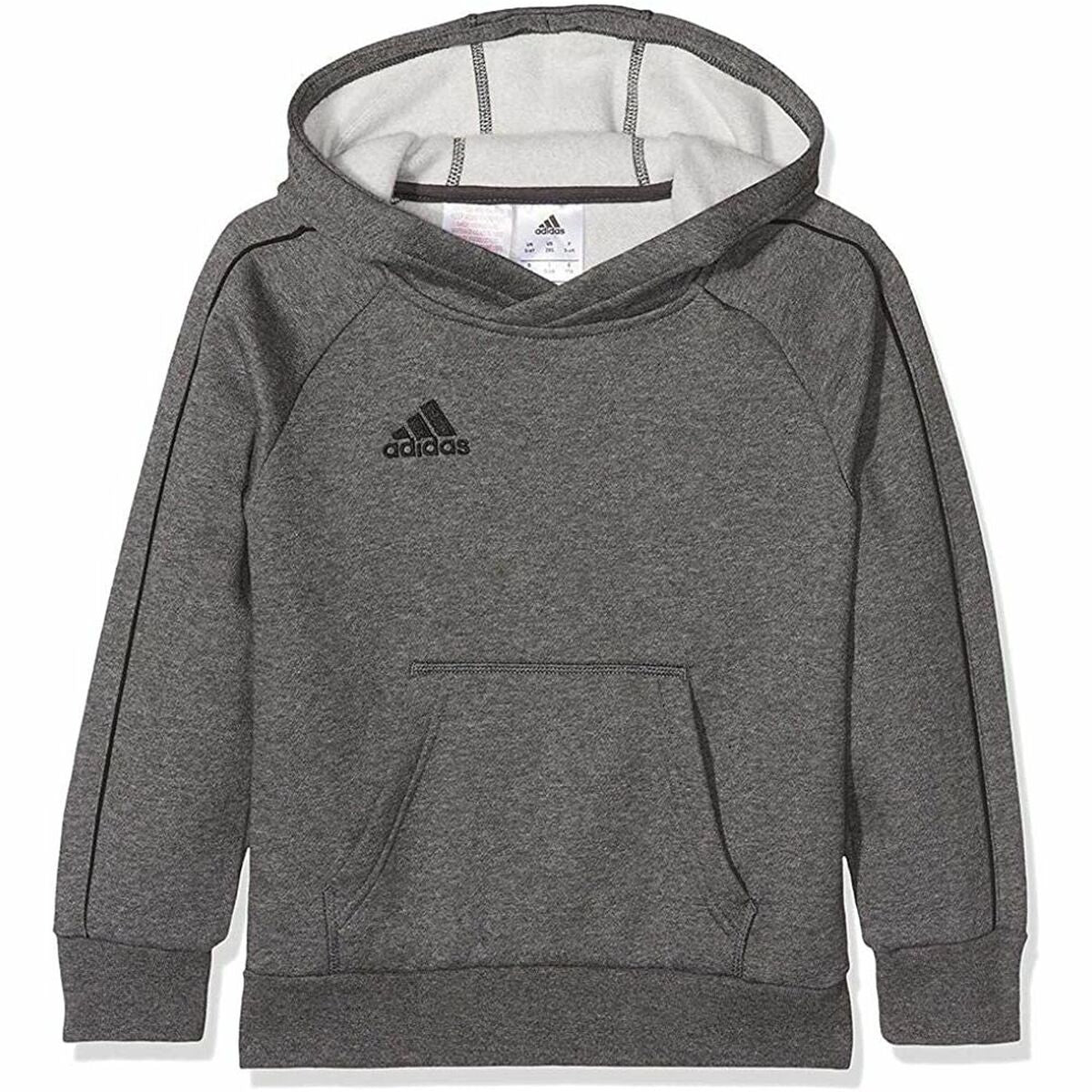 Children’s Sweatshirt Adidas HOODY Y CV3429 Grey-0