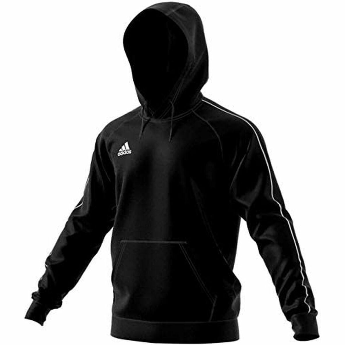 Children’s Sweatshirt Adidas HOODY Y CE9069 Black-0