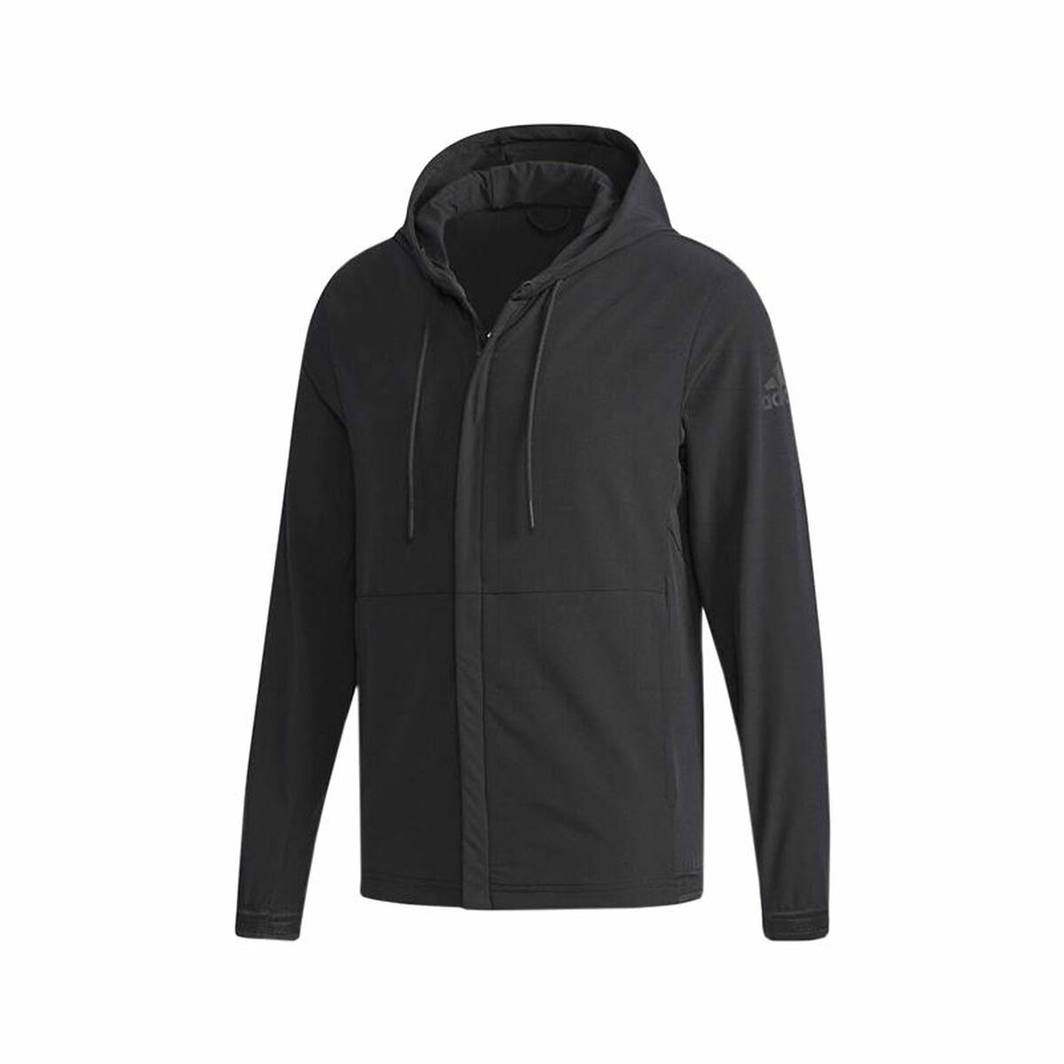 Men's Sports Jacket Adidas Woven Black-0