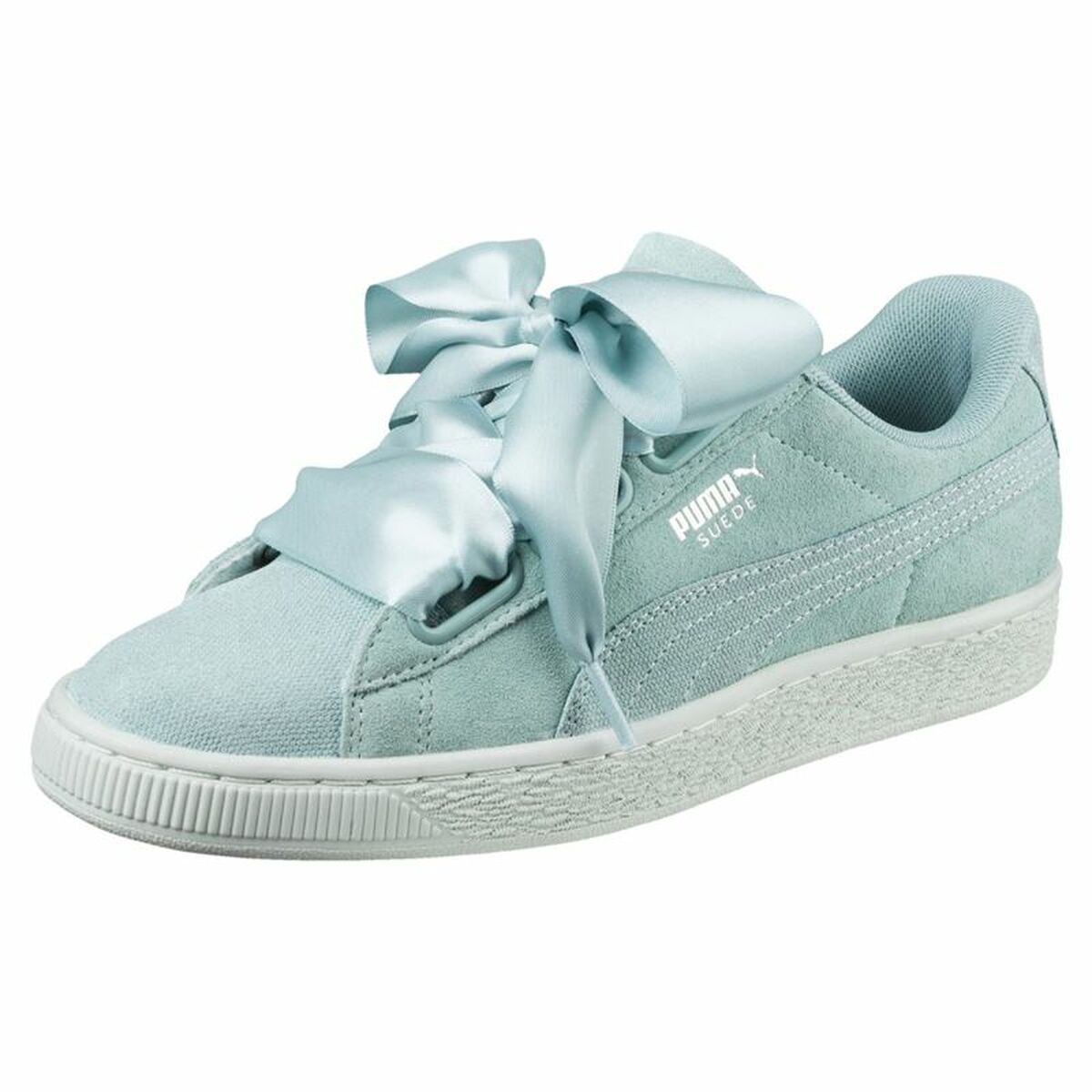 Sports Trainers for Women Puma Heart Pebble Aquamarine-3