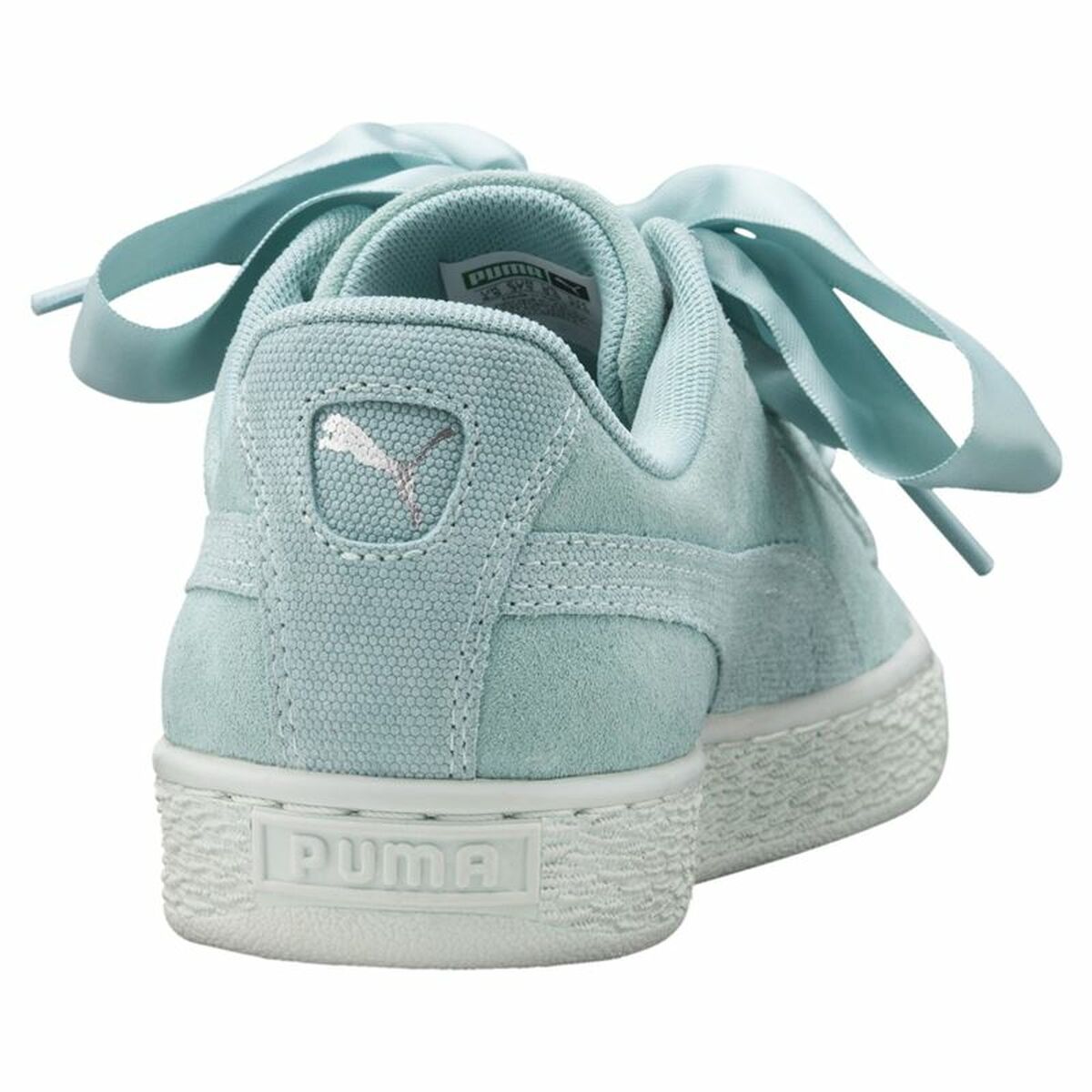 Sports Trainers for Women Puma Heart Pebble Aquamarine-2