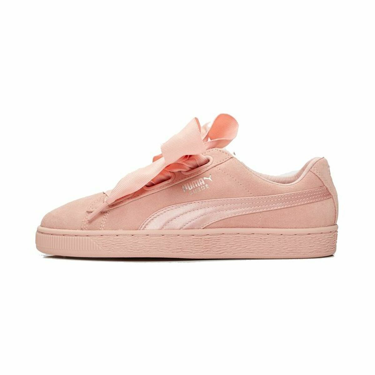 Sports Trainers for Women Puma Suede Heart Ep Yellow-0