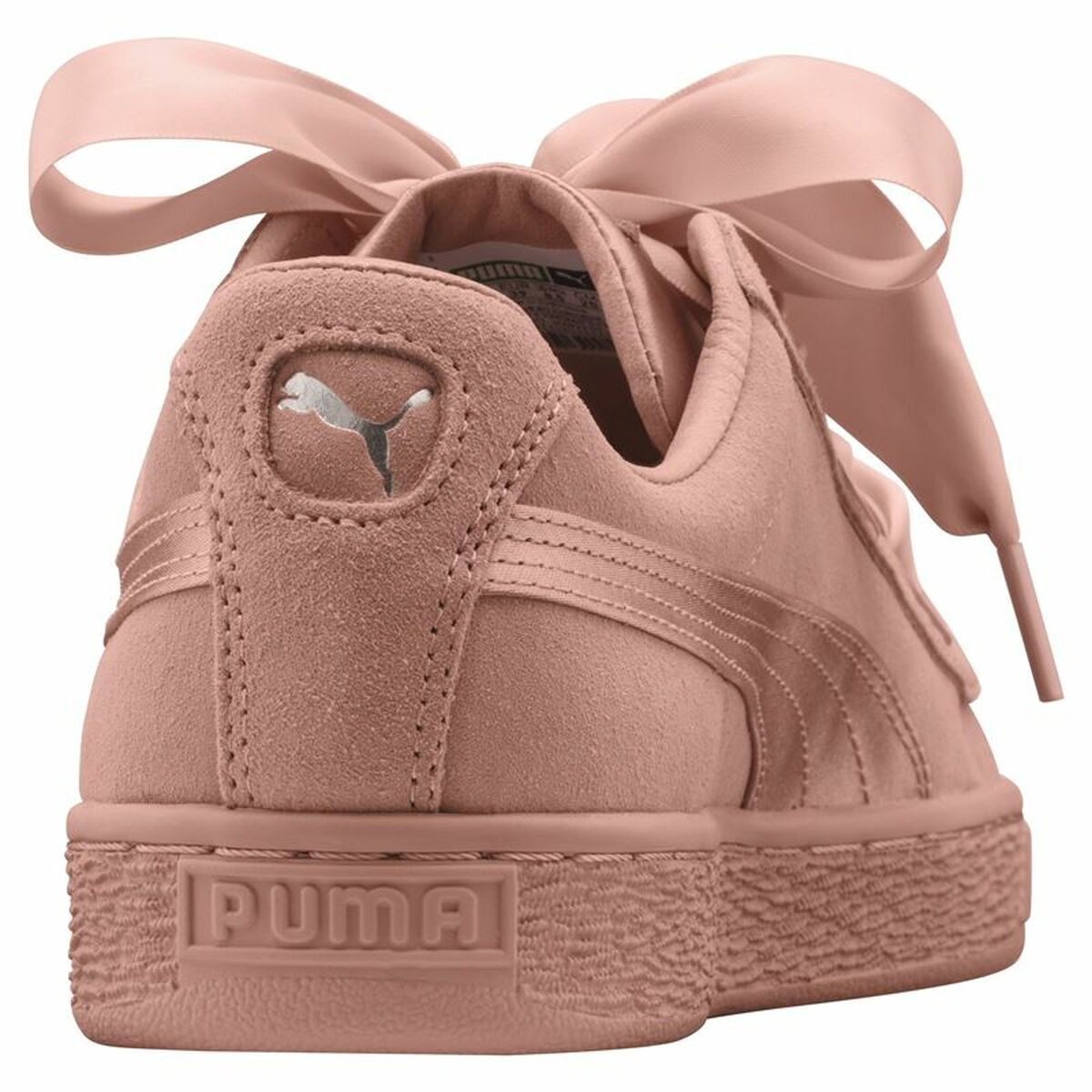 Sports Trainers for Women Puma Suede Heart Ep Yellow-2