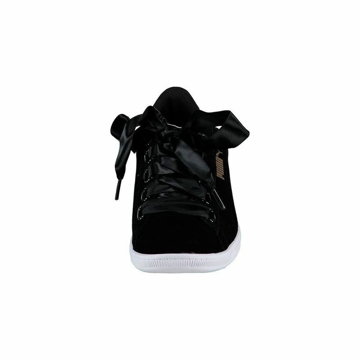 Sports Trainers for Women Puma Vikky Ribbon SD  Black-10