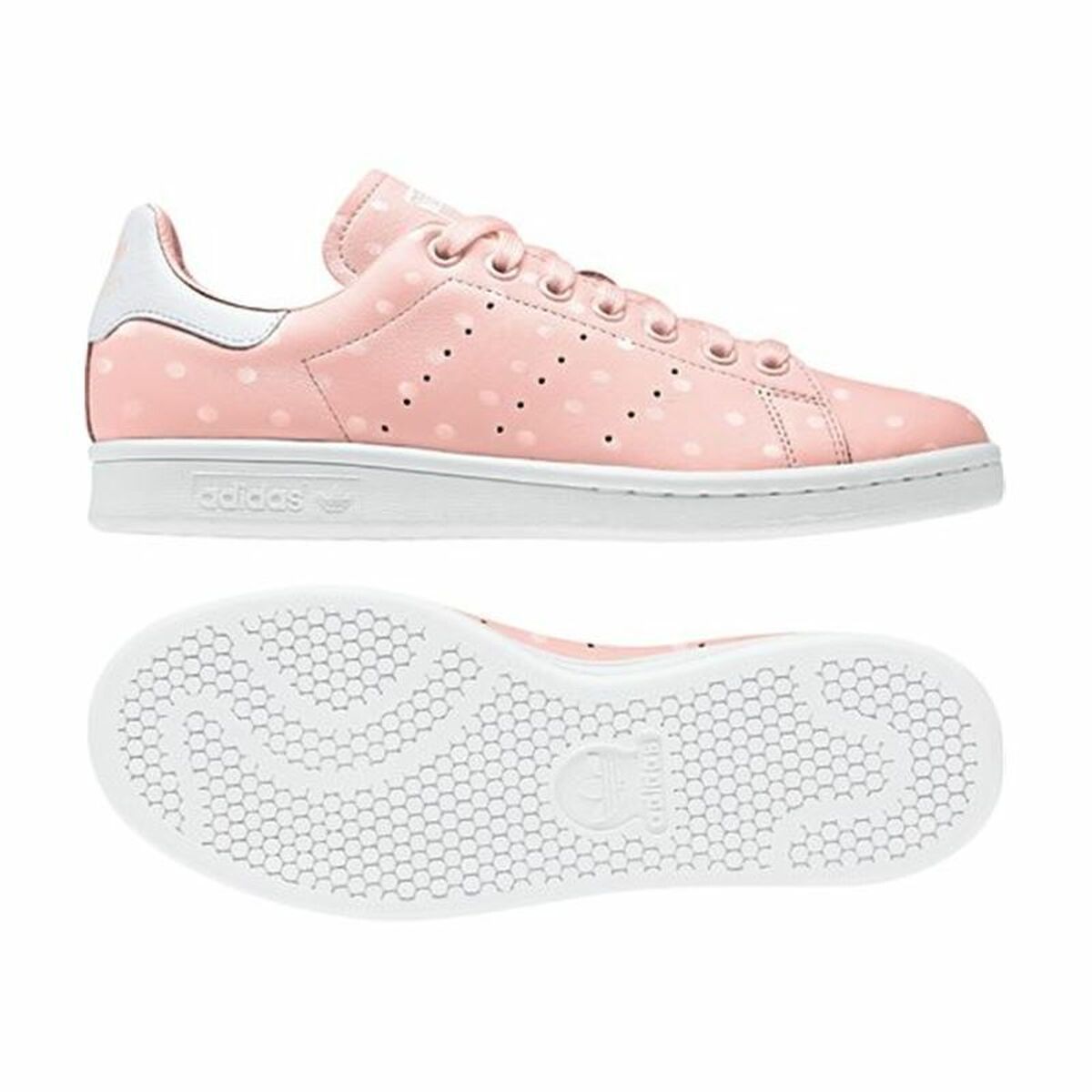 Women's casual trainers Adidas Originals Stan Smith Pink-2