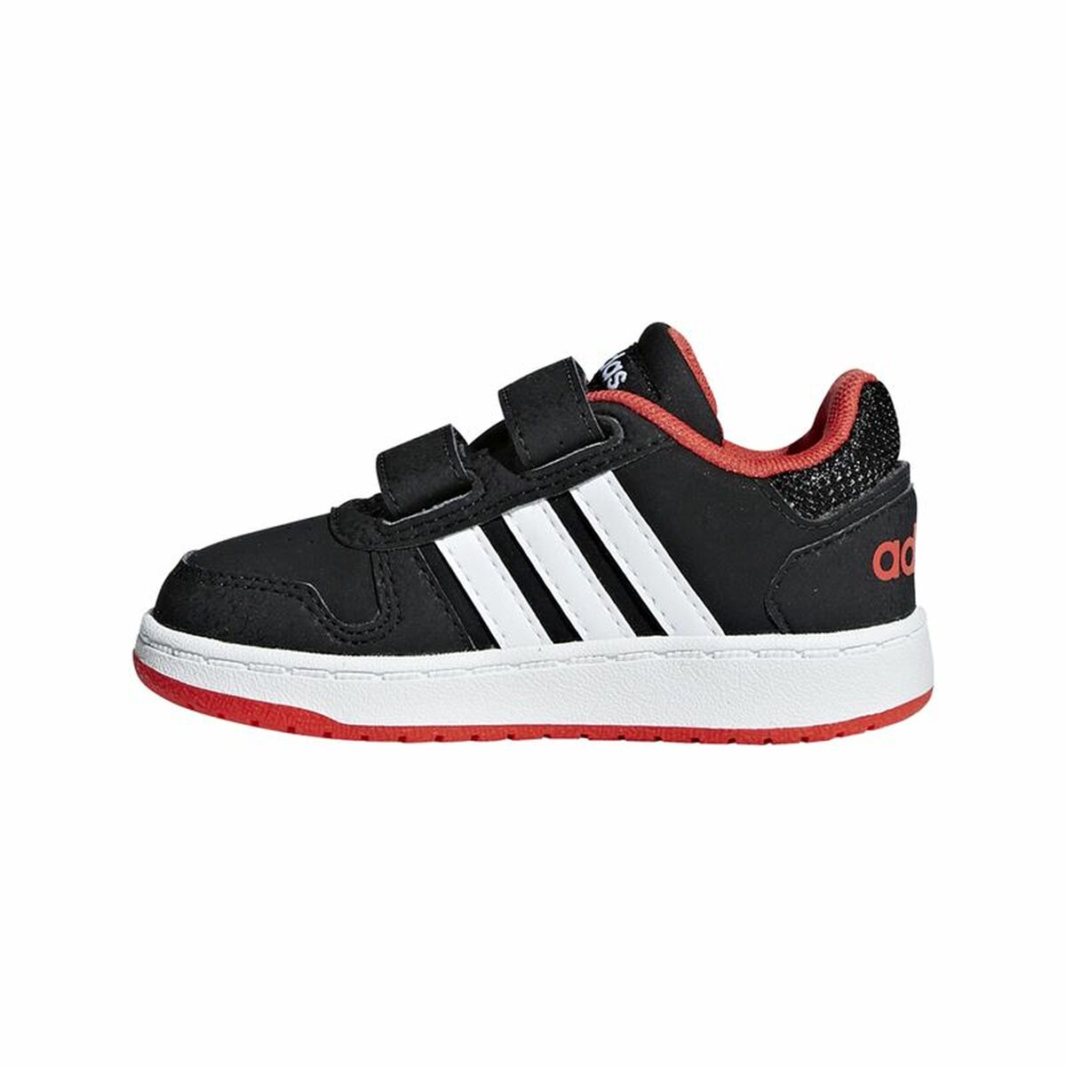 Sports Shoes for Kids Adidas Hoops 2.0 Black-8