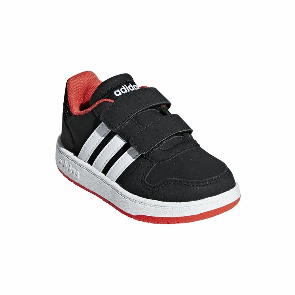 Sports Shoes for Kids Adidas Hoops 2.0 Black-6