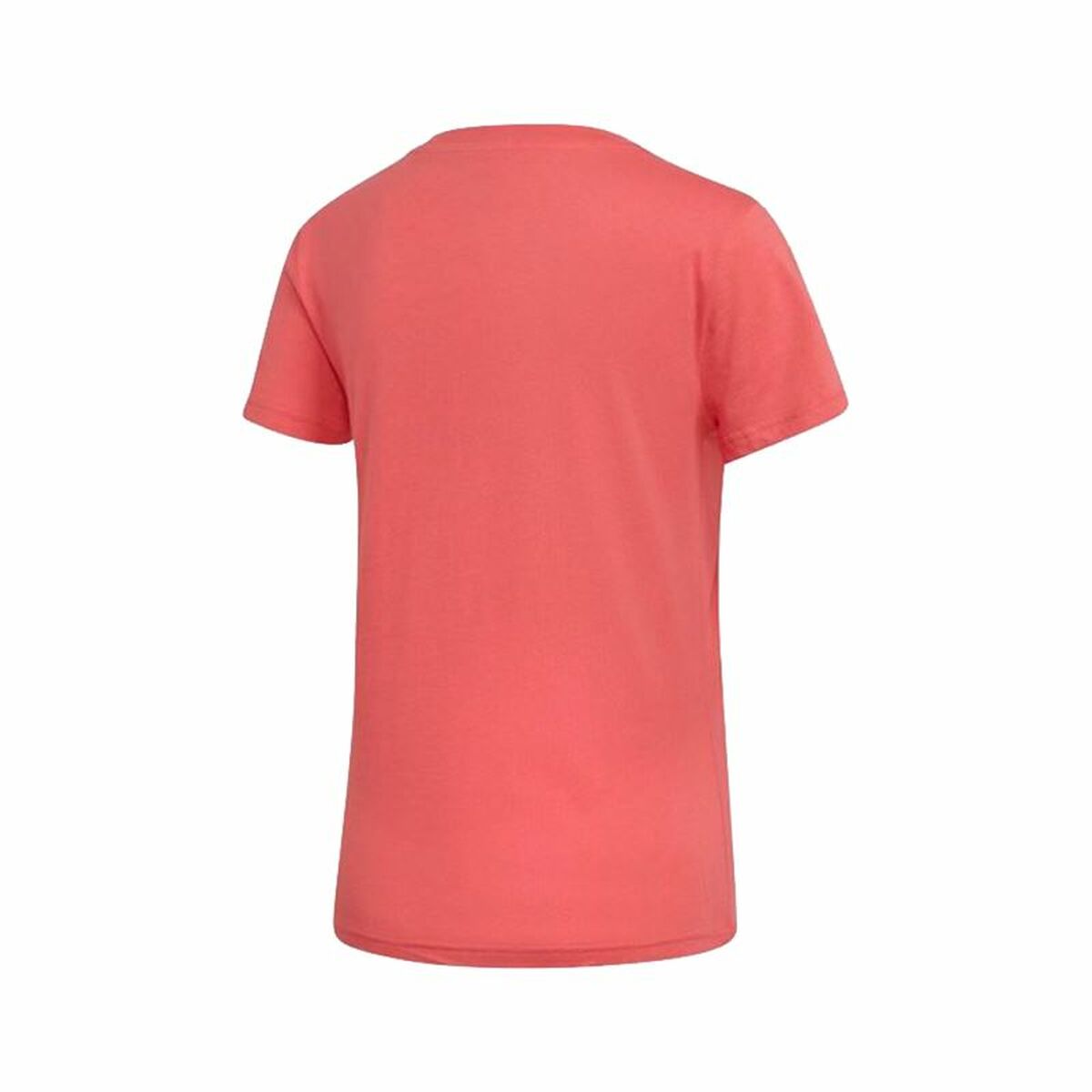 Women’s Short Sleeve T-Shirt Adidas Essentials Light Pink-5