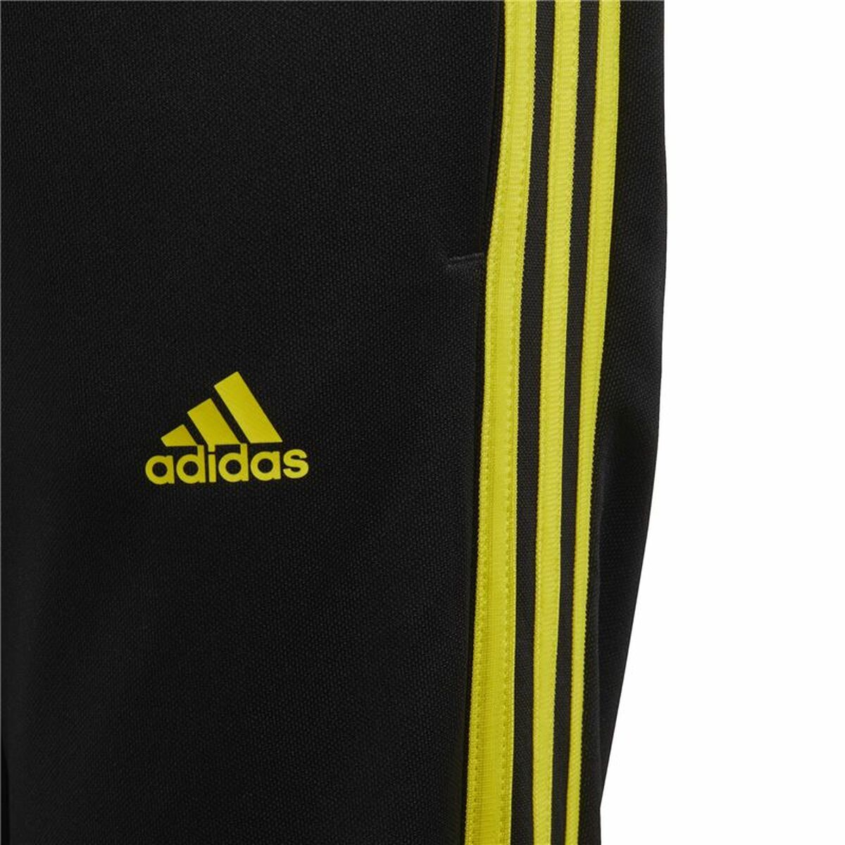 Children's Tracksuit Bottoms Adidas GE0036 Black-5