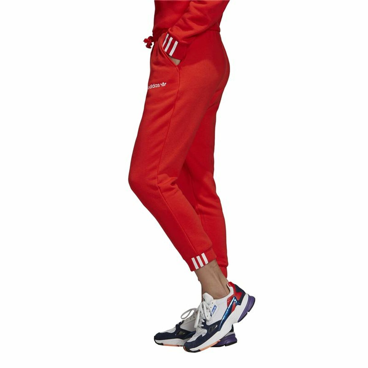 Long Sports Trousers Adidas Originals Coezee Red Lady-9