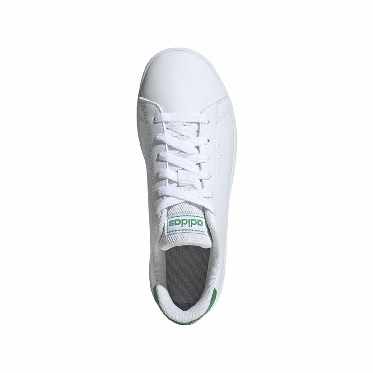 Sports Shoes for Kids Adidas Advantage White-7