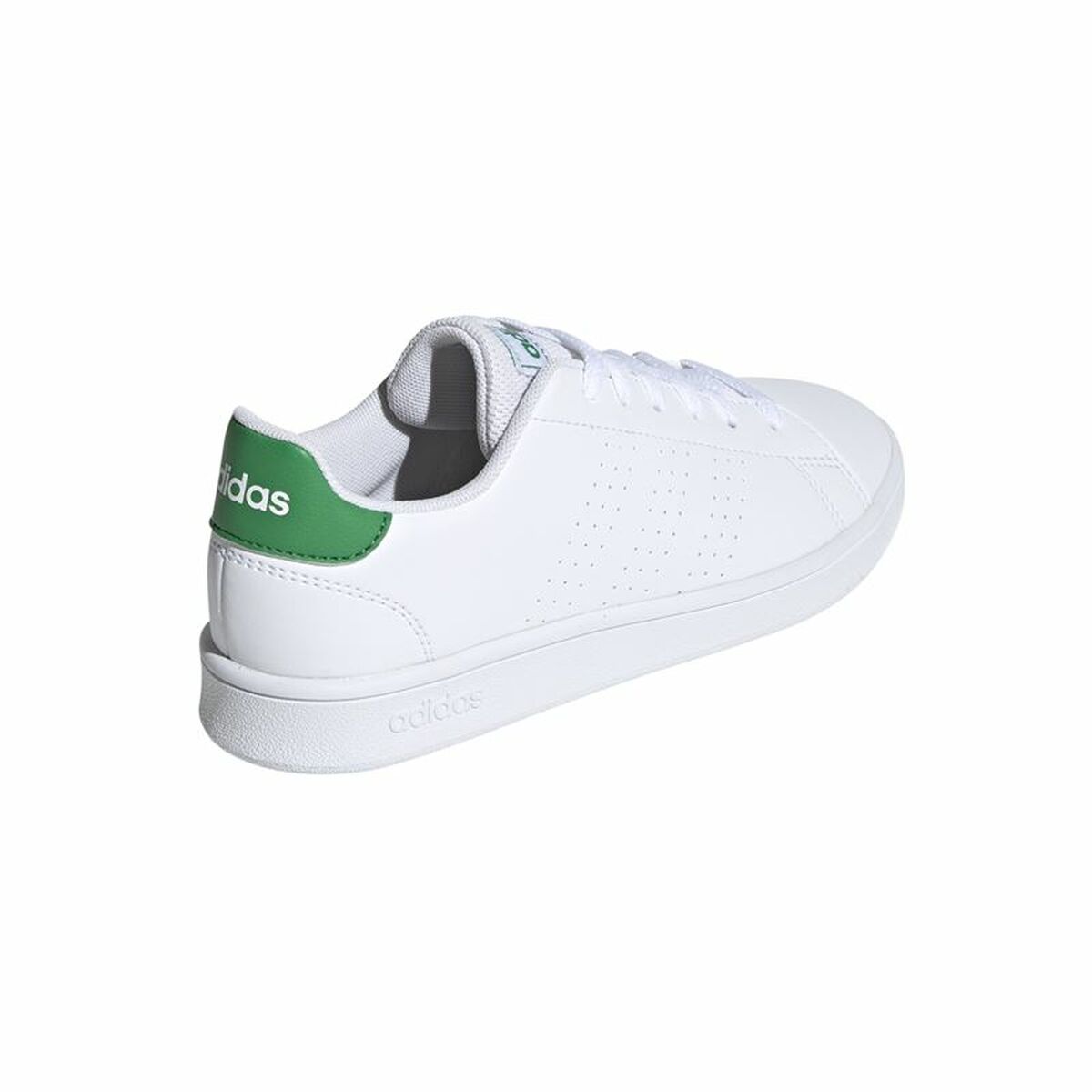 Sports Shoes for Kids Adidas Advantage White-5