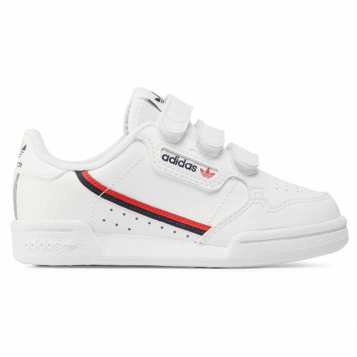 Children’s Casual Trainers CONTINENTAL 80 CF Adidas EH3222 White-0