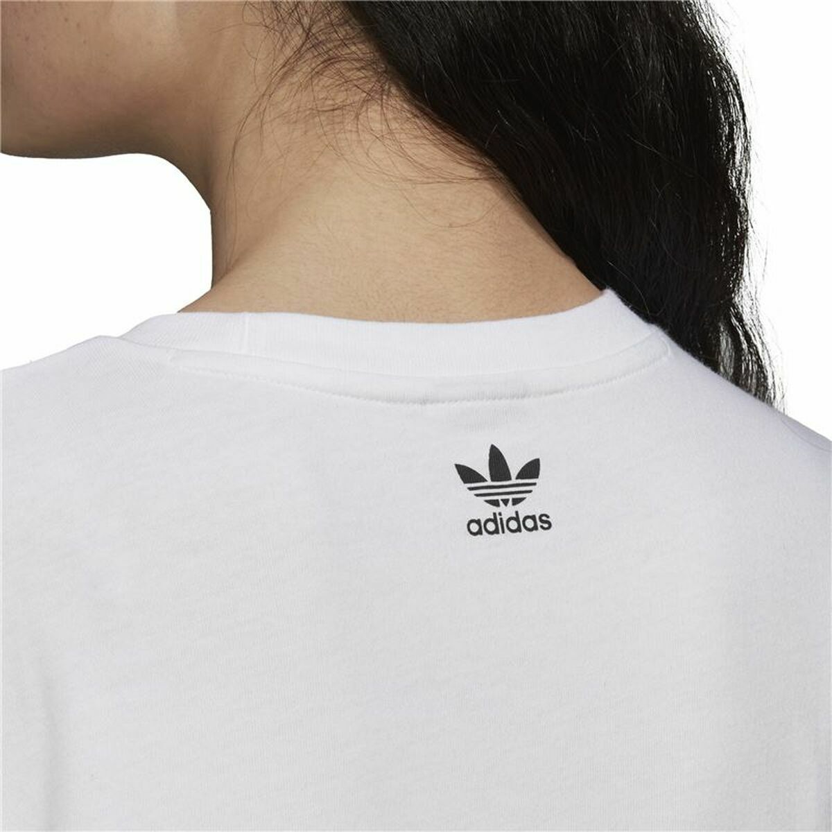 Women’s Short Sleeve T-Shirt Adidas Big Logo-2