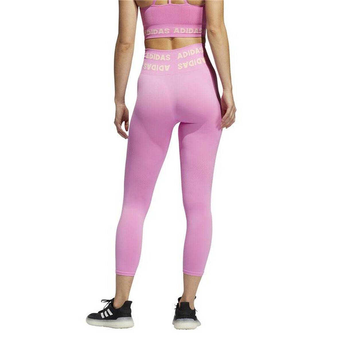 Sport leggings for Women Adidas Aeroknit Pink-6