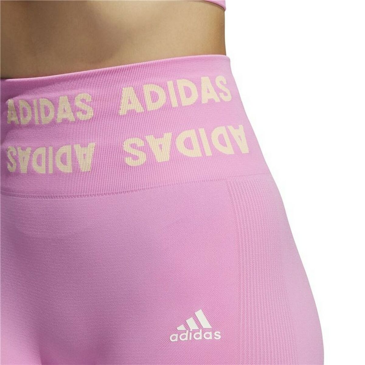 Sport leggings for Women Adidas Aeroknit Pink-4