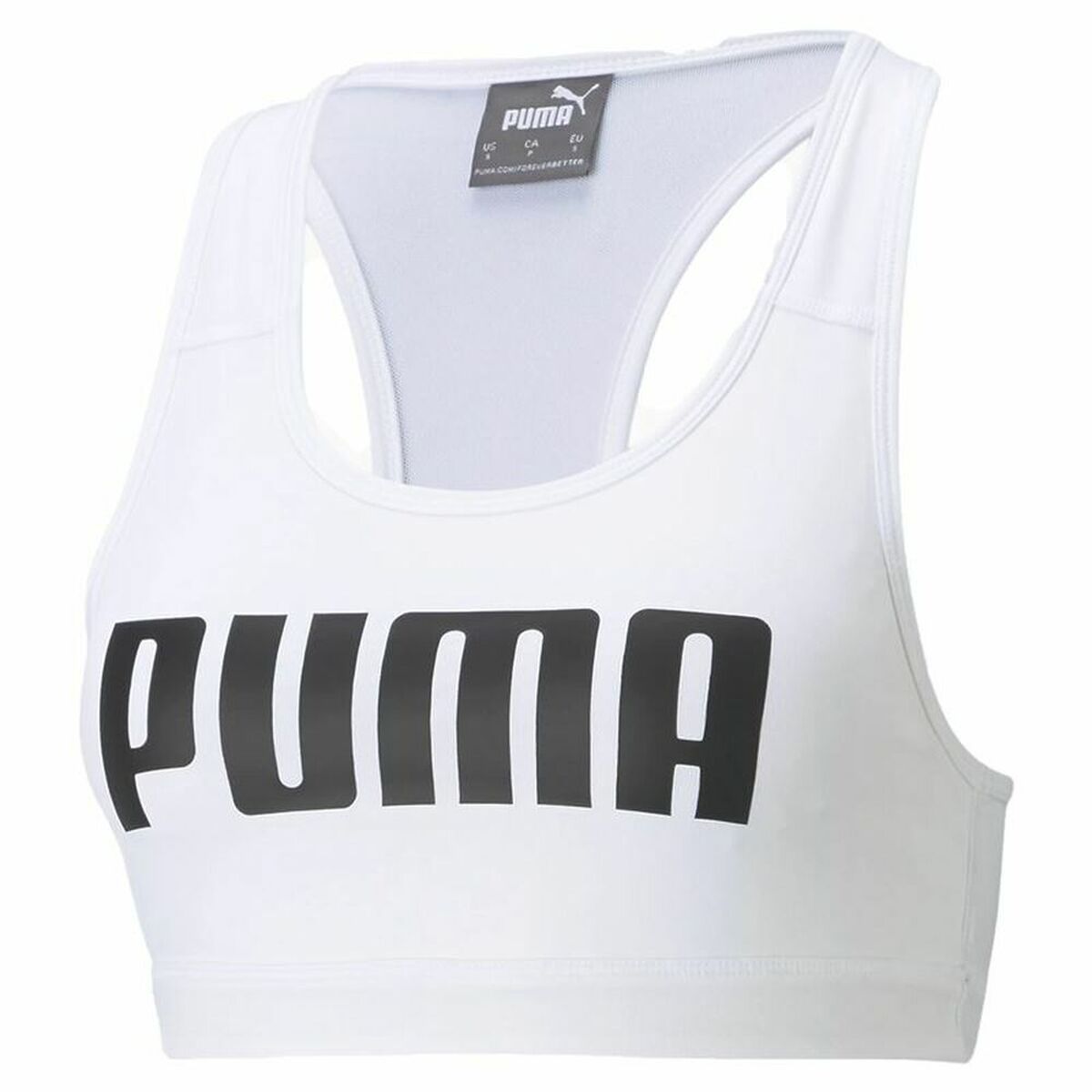 Sports Bra Impact Puma 4Keeps  White-1