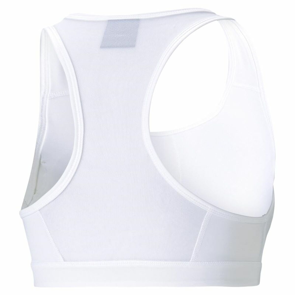 Sports Bra Puma Mid Impact 4Keeps White-4