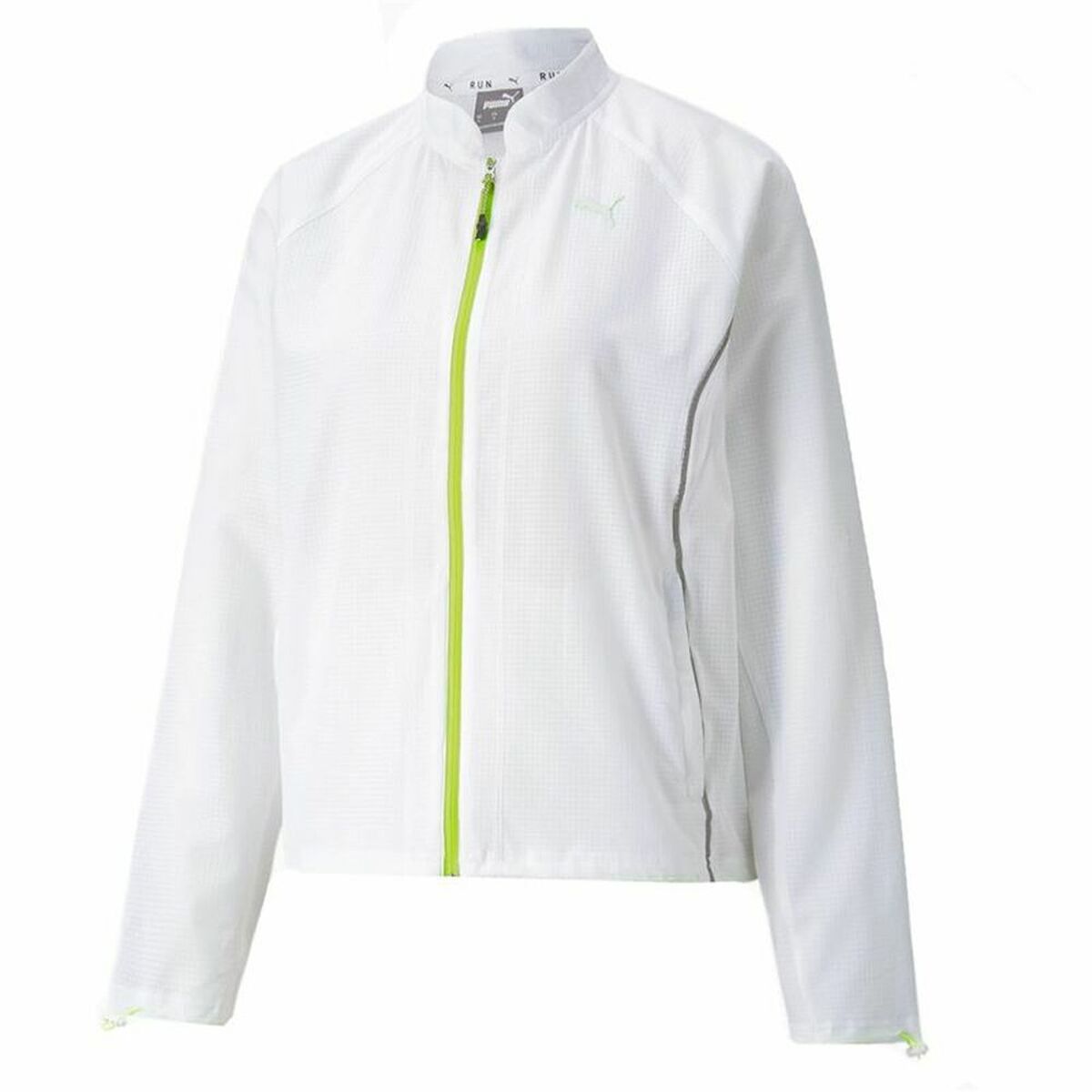 Women's Sports Jacket Puma Woven Ultra White-0