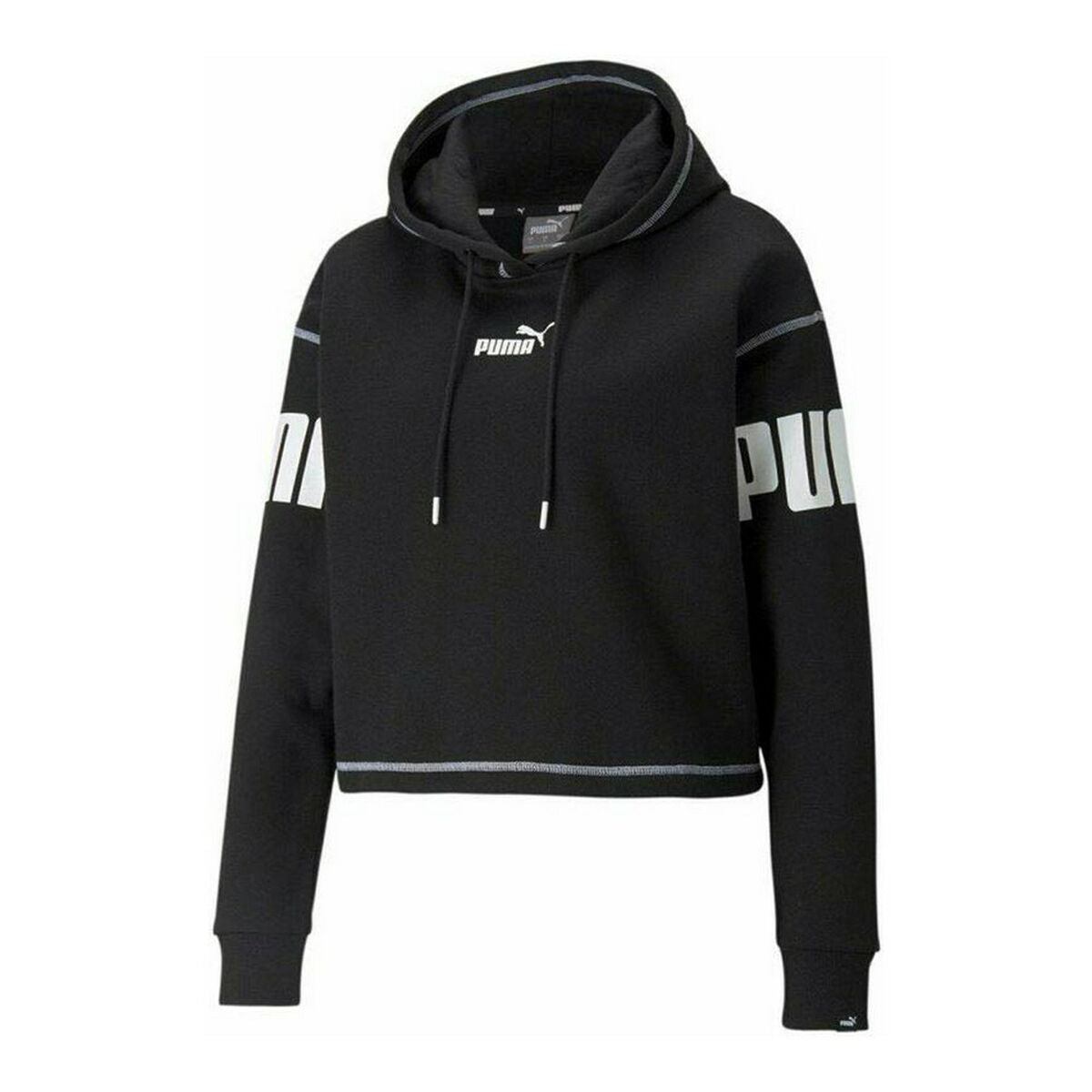 Women’s Hoodie Puma  Power Fl Black-0