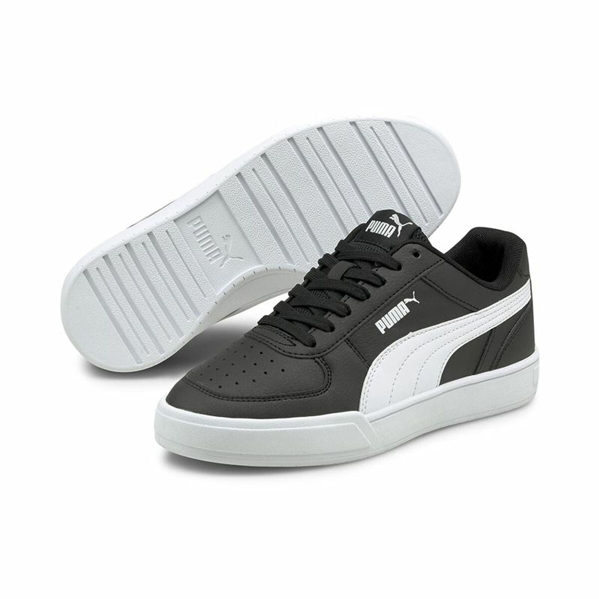 Sports Shoes for Kids Puma Caven Black-17