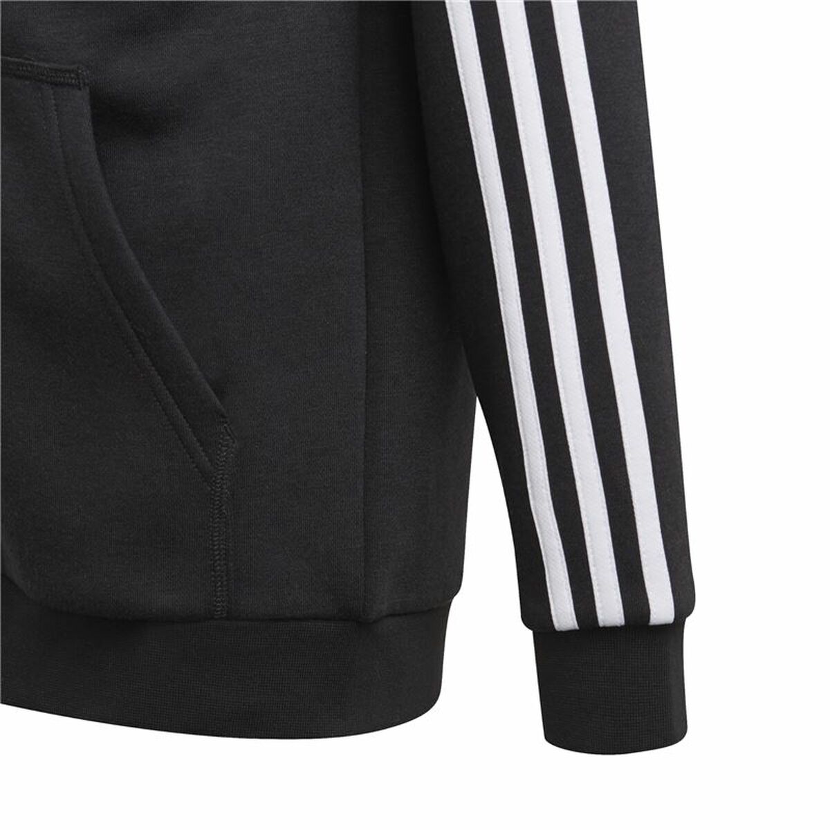 Hooded Sweatshirt for Girls Adidas Essentials Black-4