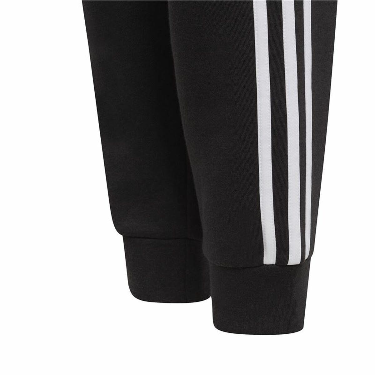 Children's Tracksuit Bottoms Adidas  Essentials 3 Ban Black-4