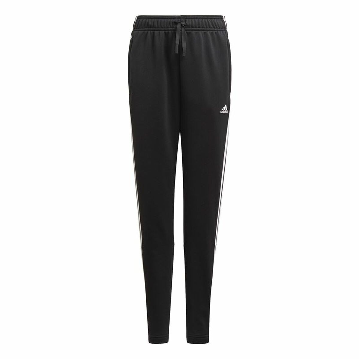 Children's Tracksuit Bottoms Adidas Designed 2 Move 3 Band Black-0