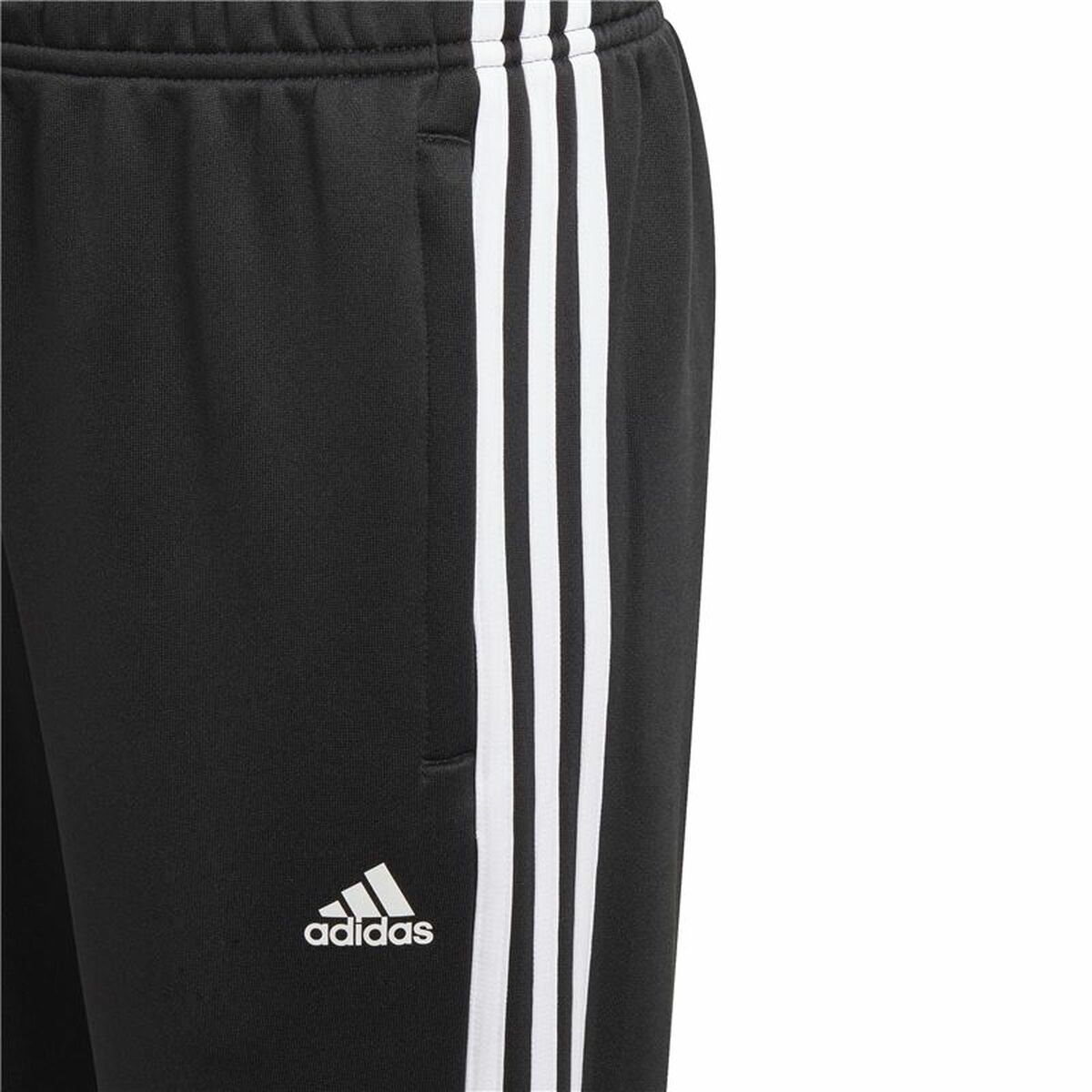 Children's Tracksuit Bottoms Adidas Designed 2 Move 3 Band Black-4