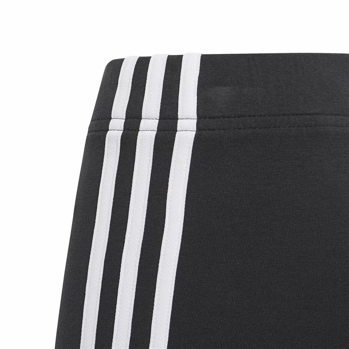 Sports Leggings for Children Adidas Essentials 3 Stripes Black-3