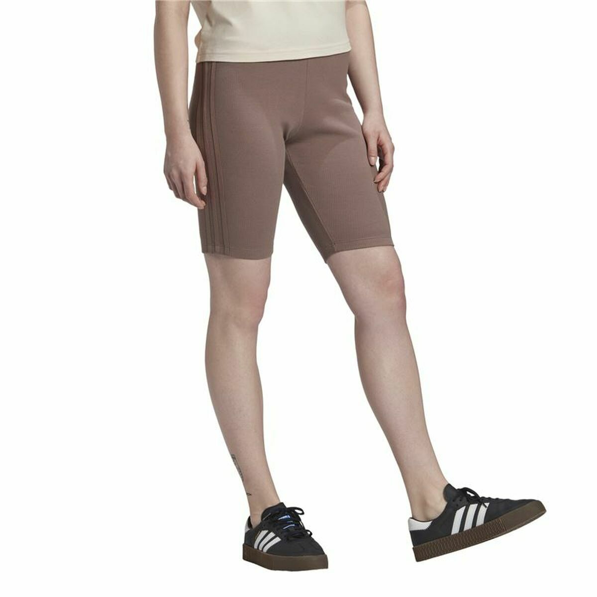 Sport leggings for Women Adidas Bikers Brown-0