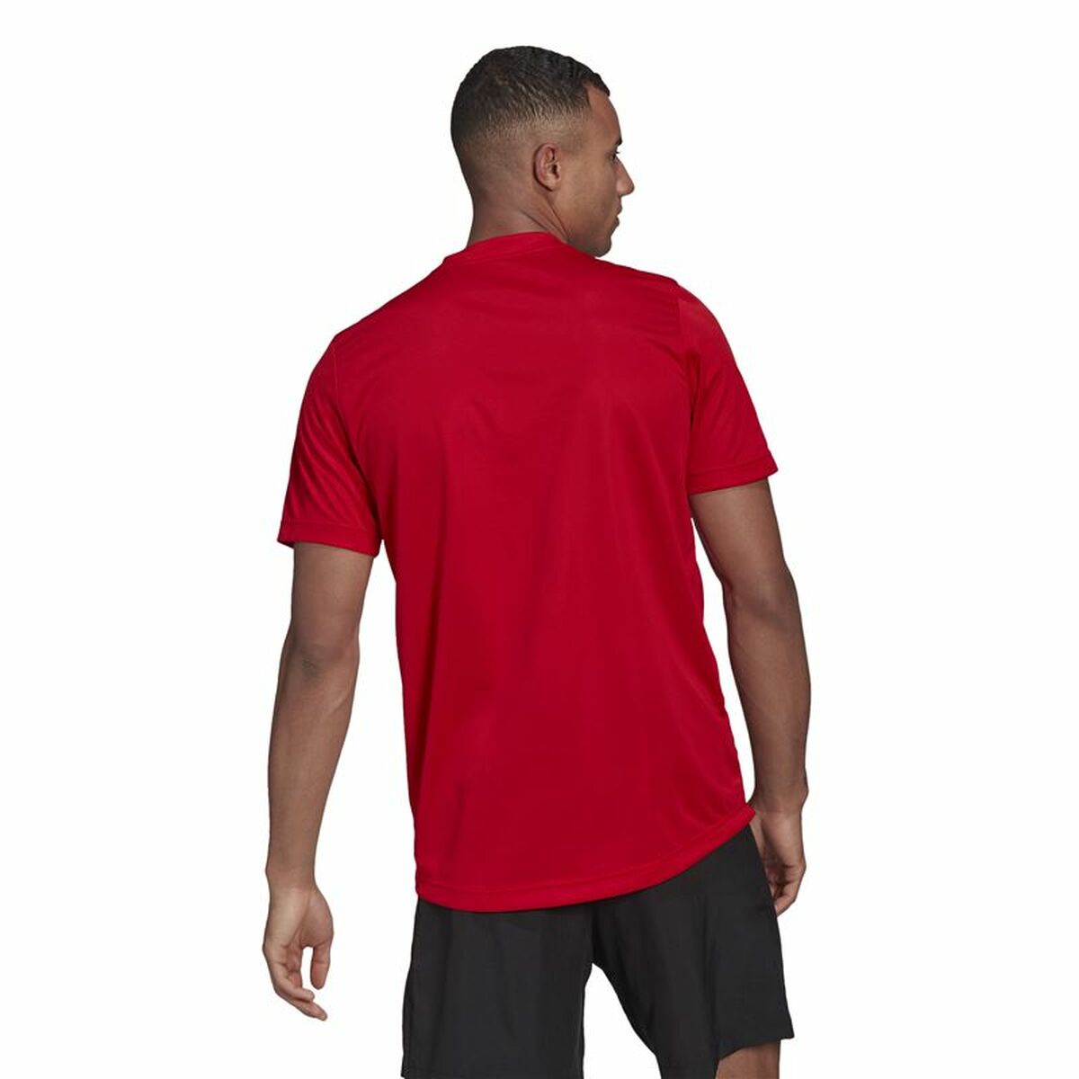 Men’s Short Sleeve T-Shirt  Aeroready Designed To Move Adidas Designed To Move Red-5