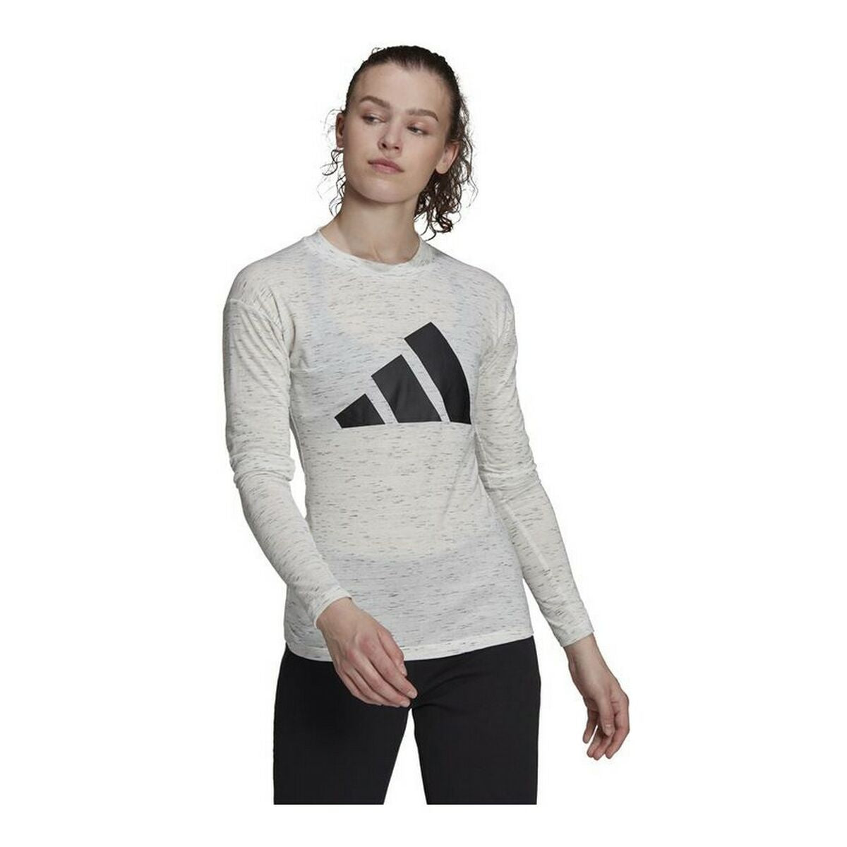 Women's long sleeve T-shirt Adidas Icons Winners 2.0 White-8