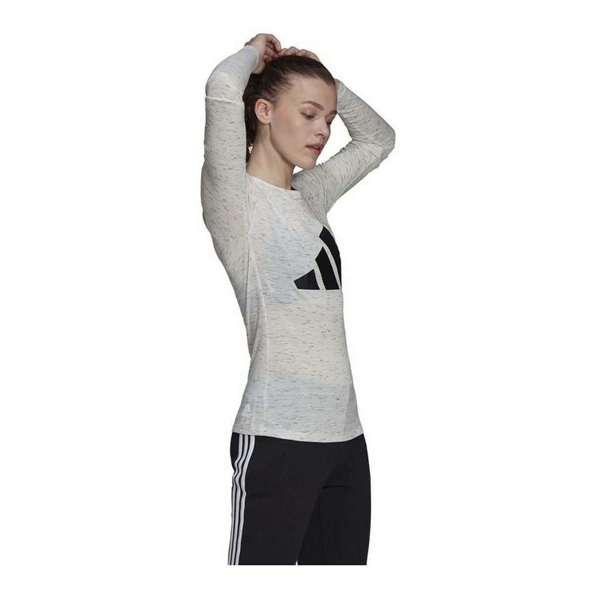 Women's long sleeve T-shirt Adidas Icons Winners 2.0 White-6