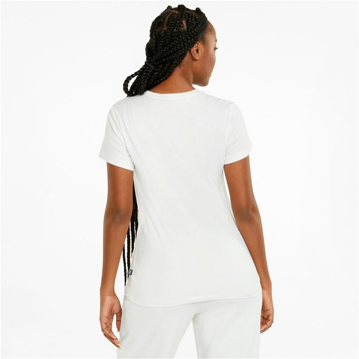 Women’s Short Sleeve T-Shirt Puma White-2