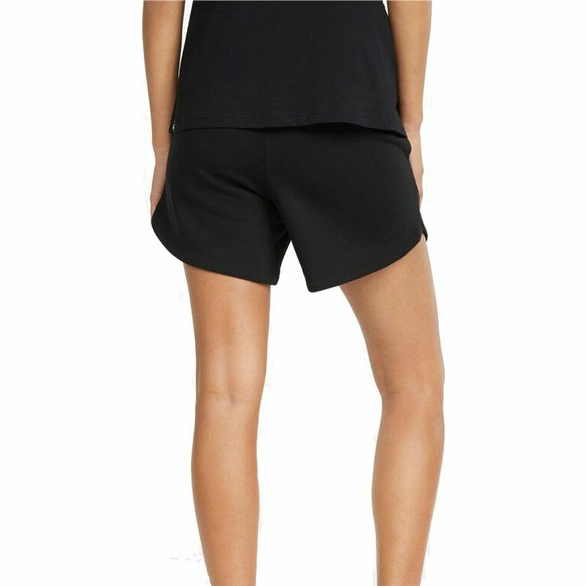 Long Sports Trousers Puma ESS Black Lady-3