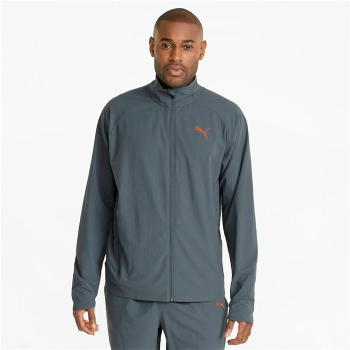 Men's Sports Jacket Puma Train Ultraweave Dark grey-10