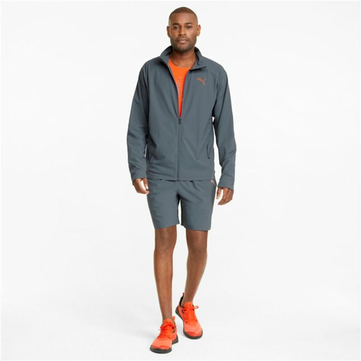 Men's Sports Jacket Puma Train Ultraweave Dark grey-8