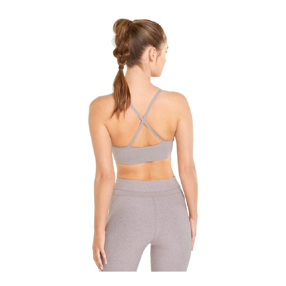 Sports Bra Puma Low Impact Studio Foundation Grey Light mauve-2