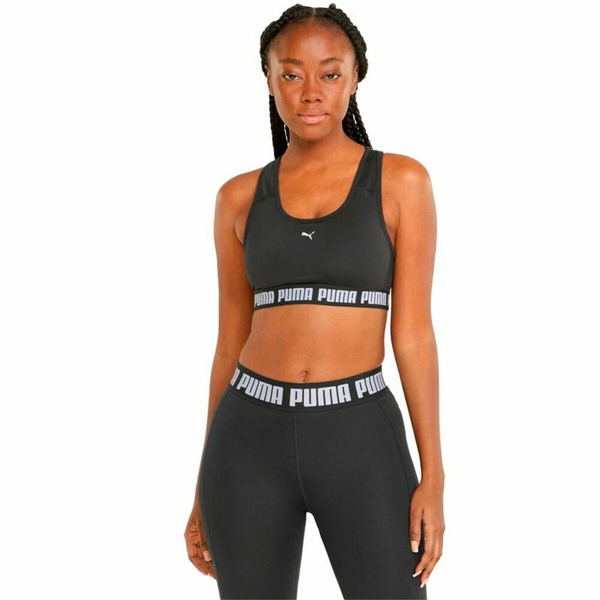 Sports Bra Puma Mid - Strong Impact Black-2