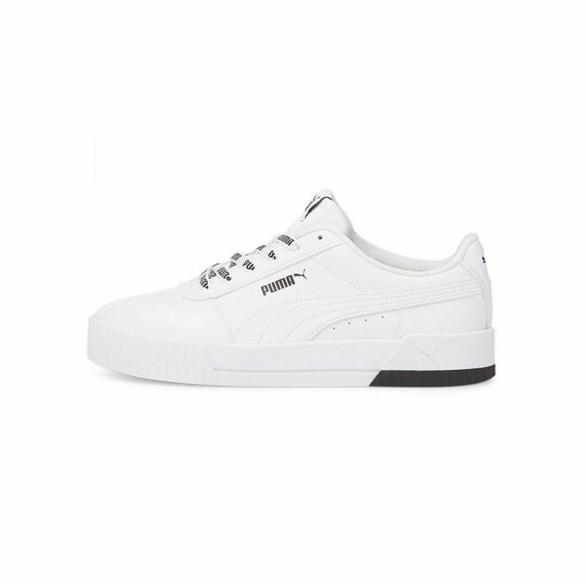 Sports Trainers for Women Puma Carina Logomania White-0