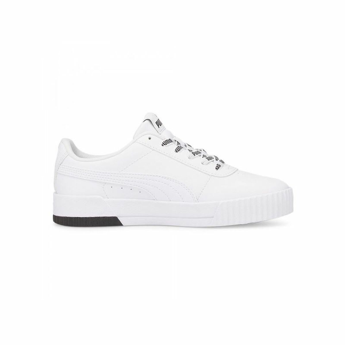 Sports Trainers for Women Puma Carina Logomania White-7