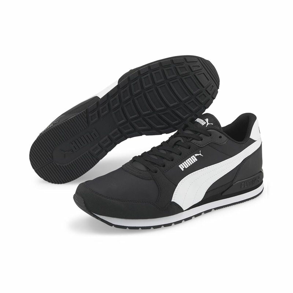 Running Shoes for Adults Puma ST Runner V3 Black-3