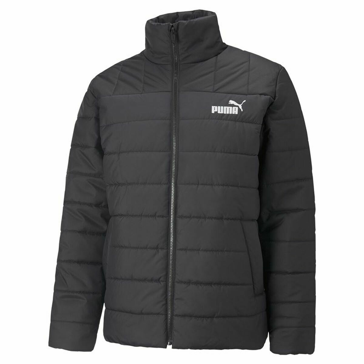 Men's Sports Jacket Puma  Essentials+ Padded Black-2